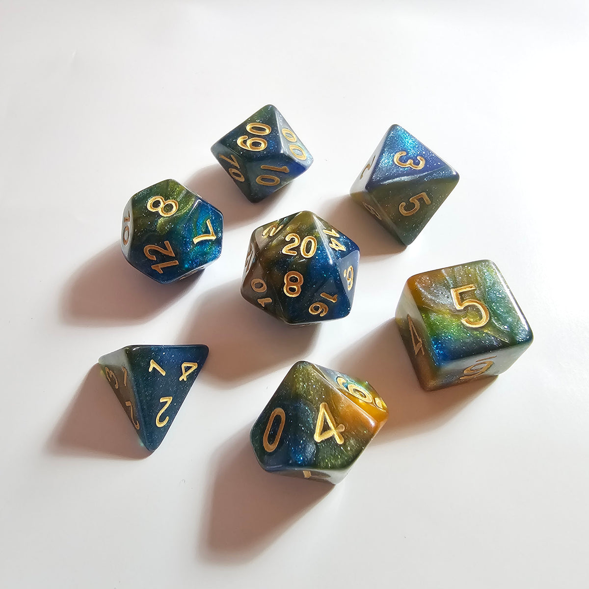 Sandstorm Tithe Acrylic Dice Set