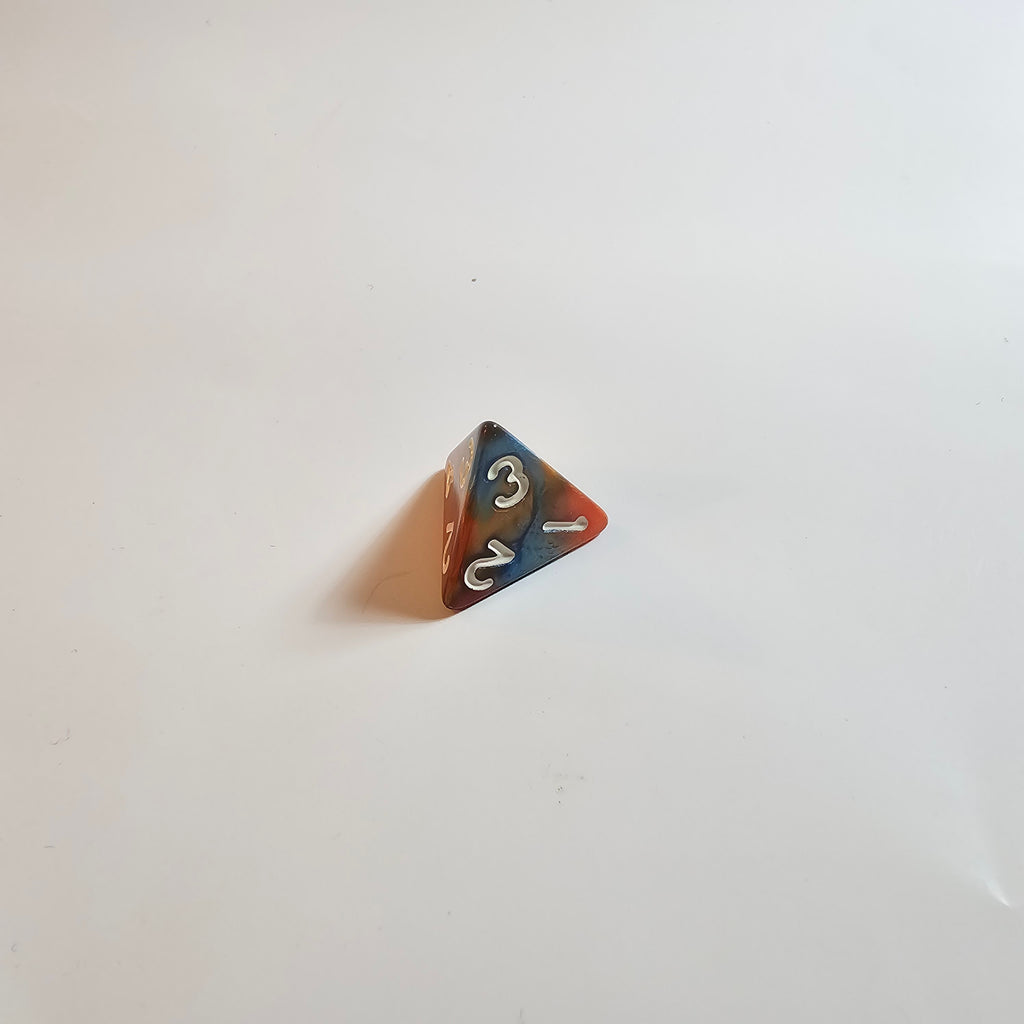 Molten Tide Acrylic Dice Set