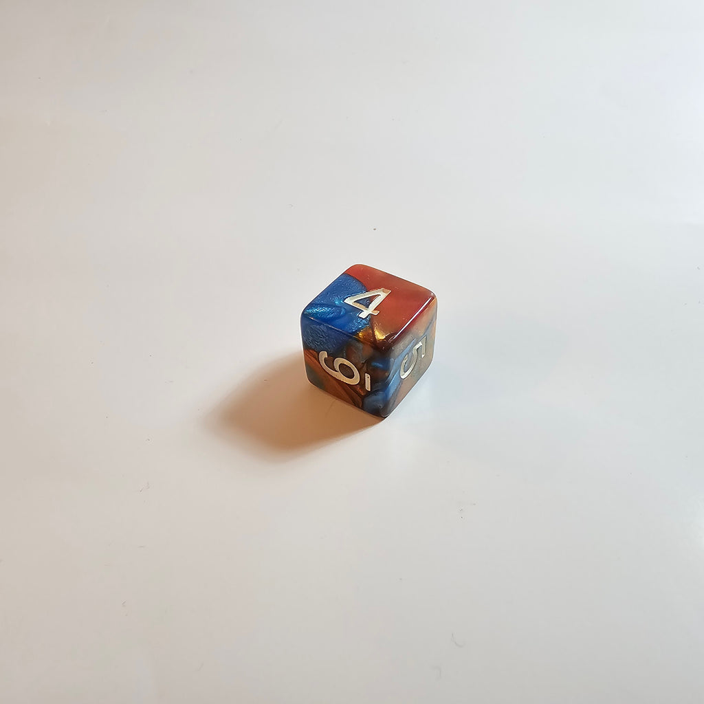 Molten Tide Acrylic Dice Set