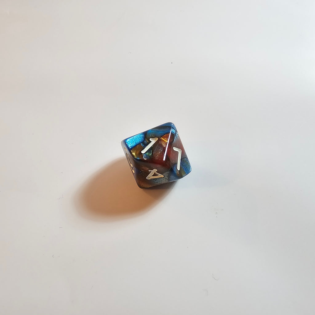 Molten Tide Acrylic Dice Set