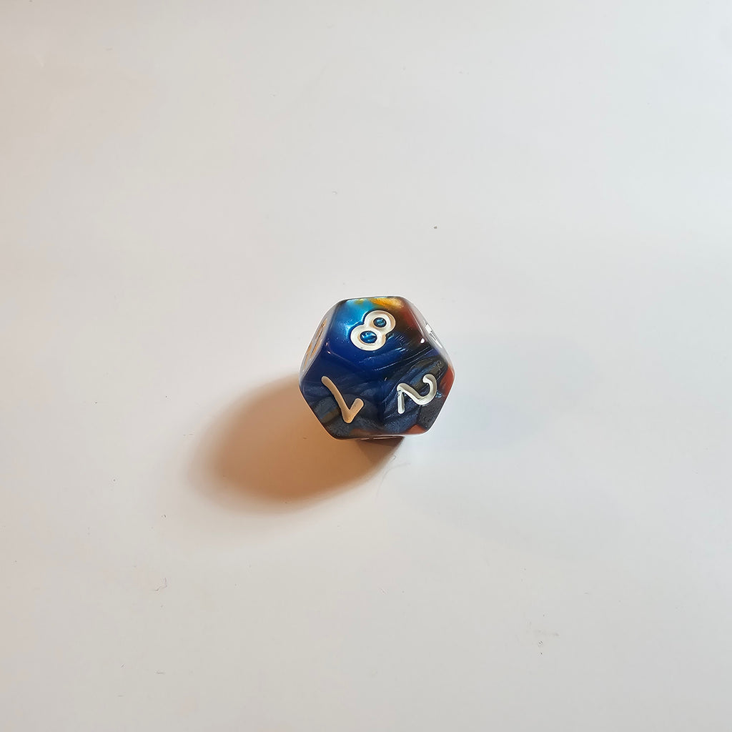 Molten Tide Acrylic Dice Set