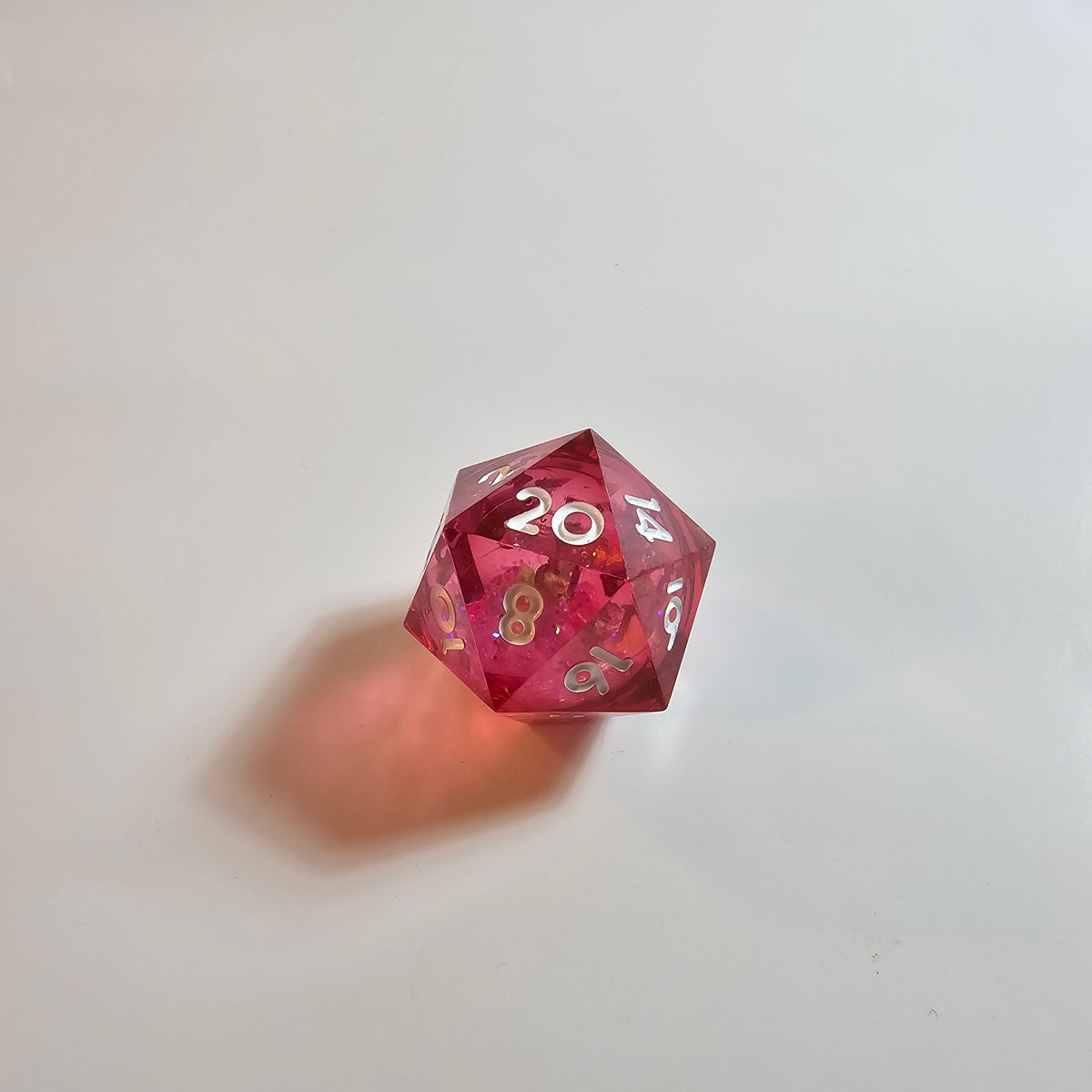 Blood Magic Liquid Core Resin Dice Set