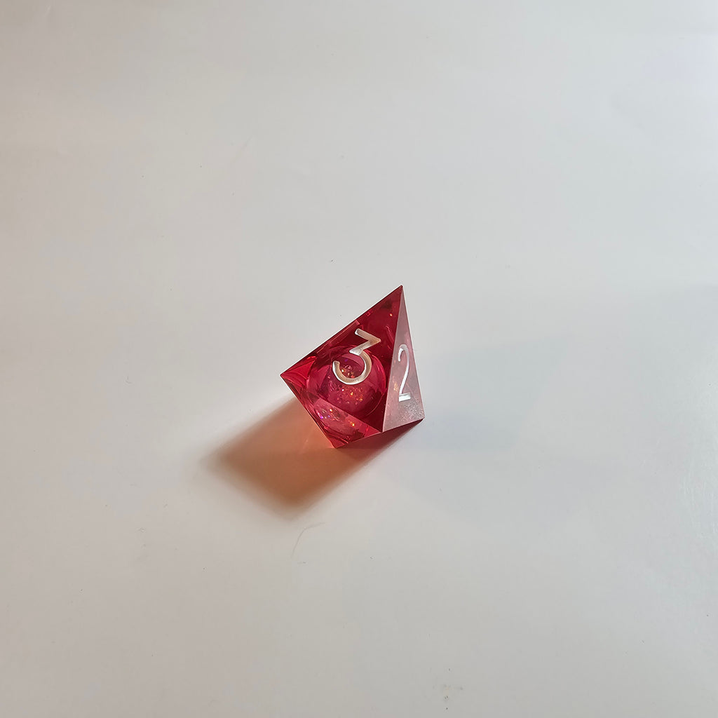Blood Magic Liquid Core Resin Dice Set