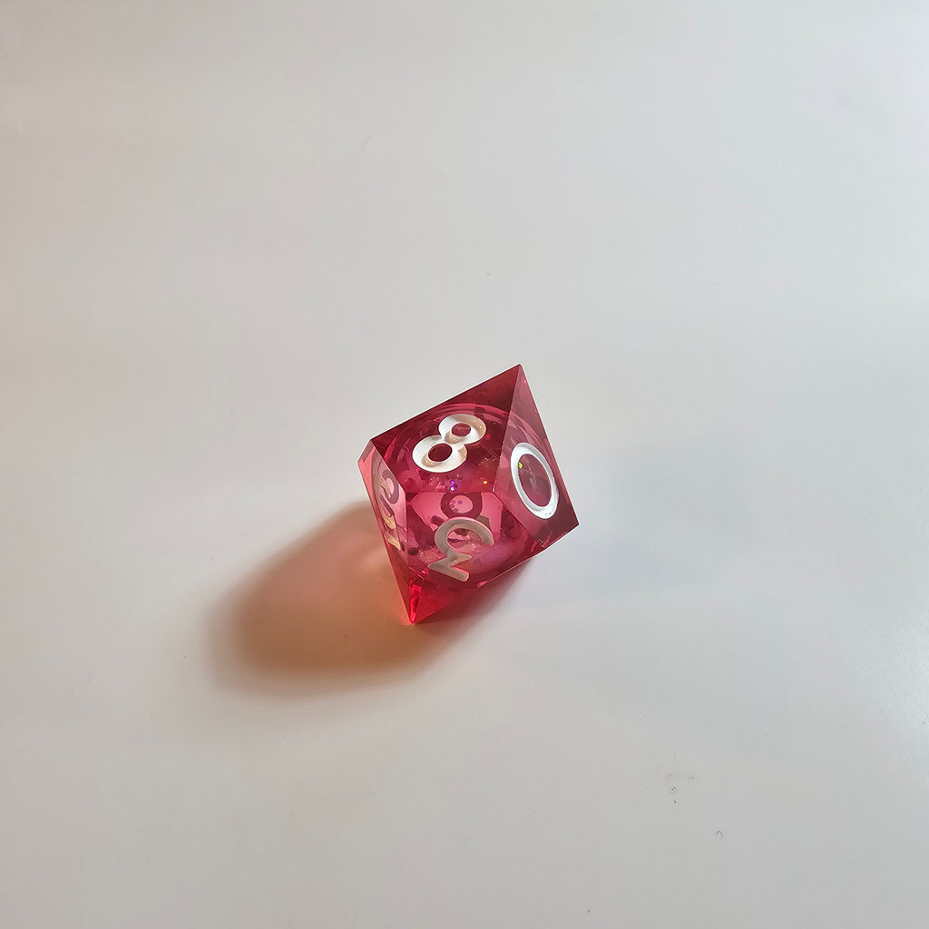 Blood Magic Liquid Core Resin Dice Set