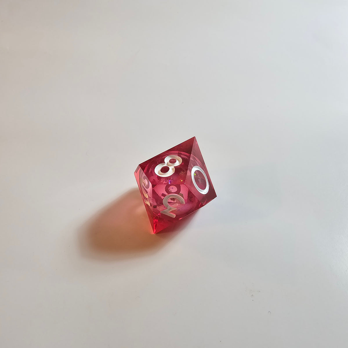 Blood Magic Liquid Core Resin Dice Set