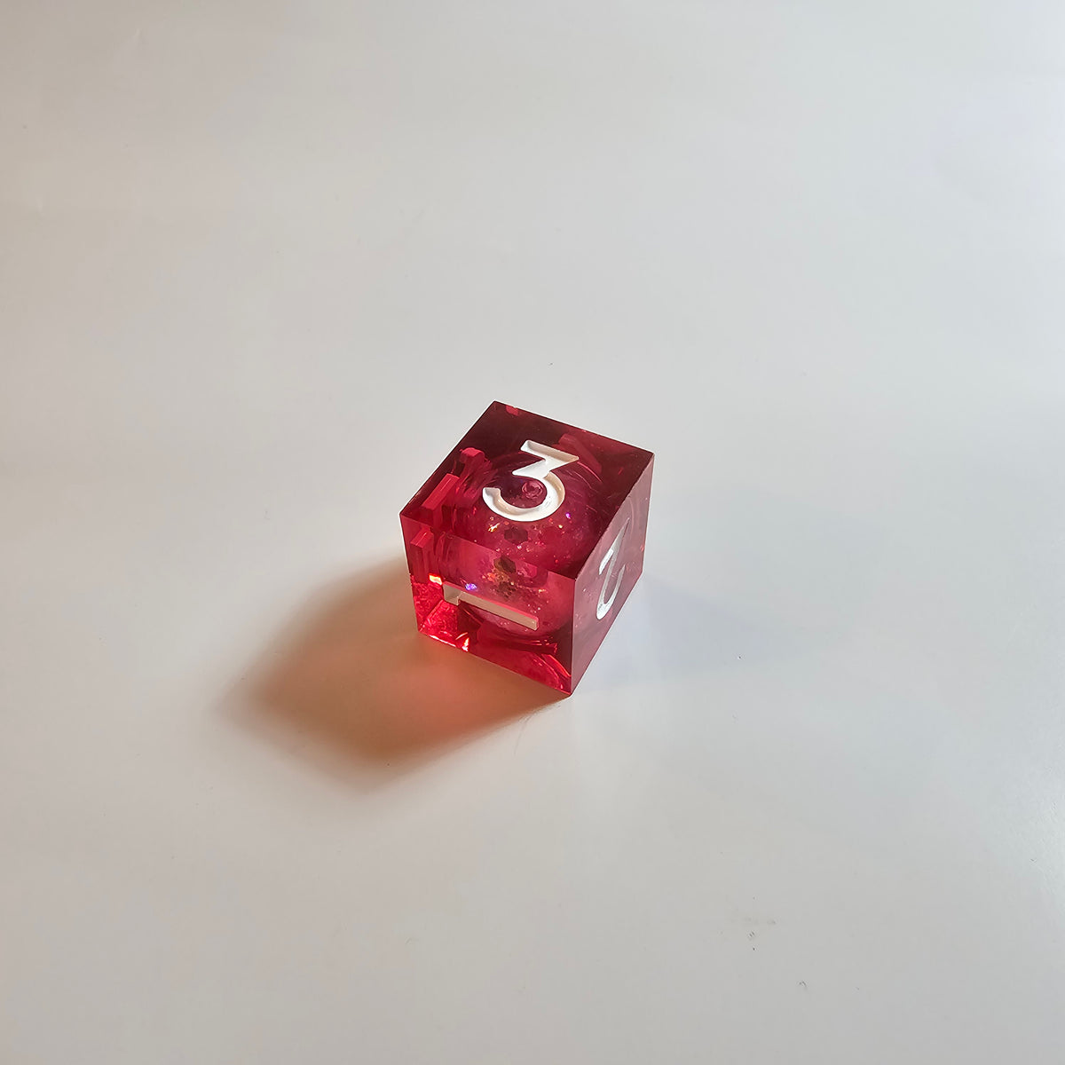 Blood Magic Liquid Core Resin Dice Set