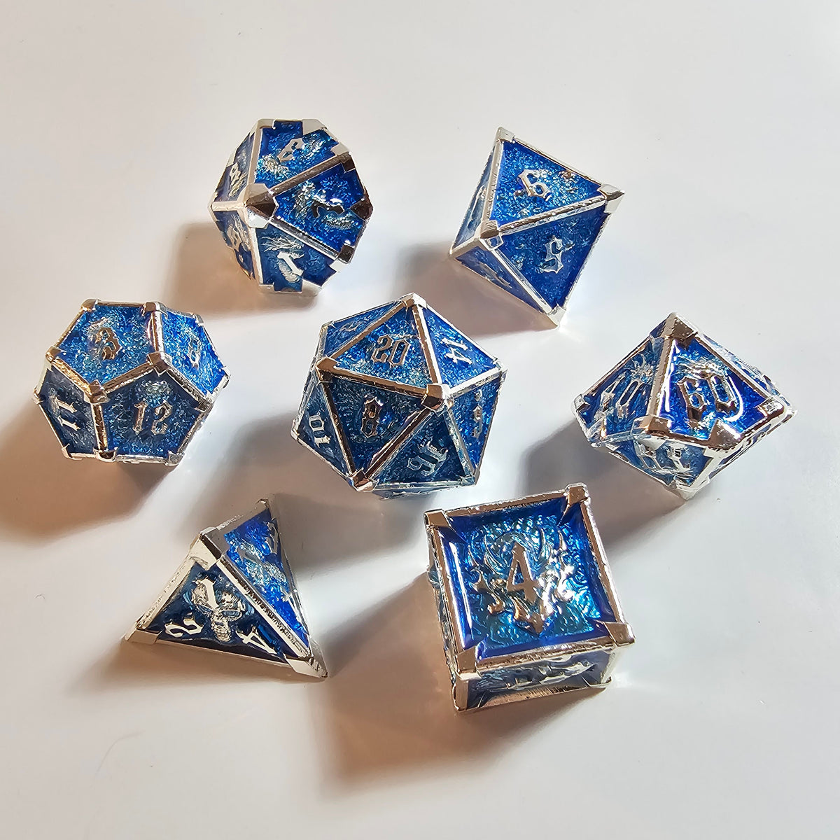 Arcane Summoner Solid Metal Dice Set
