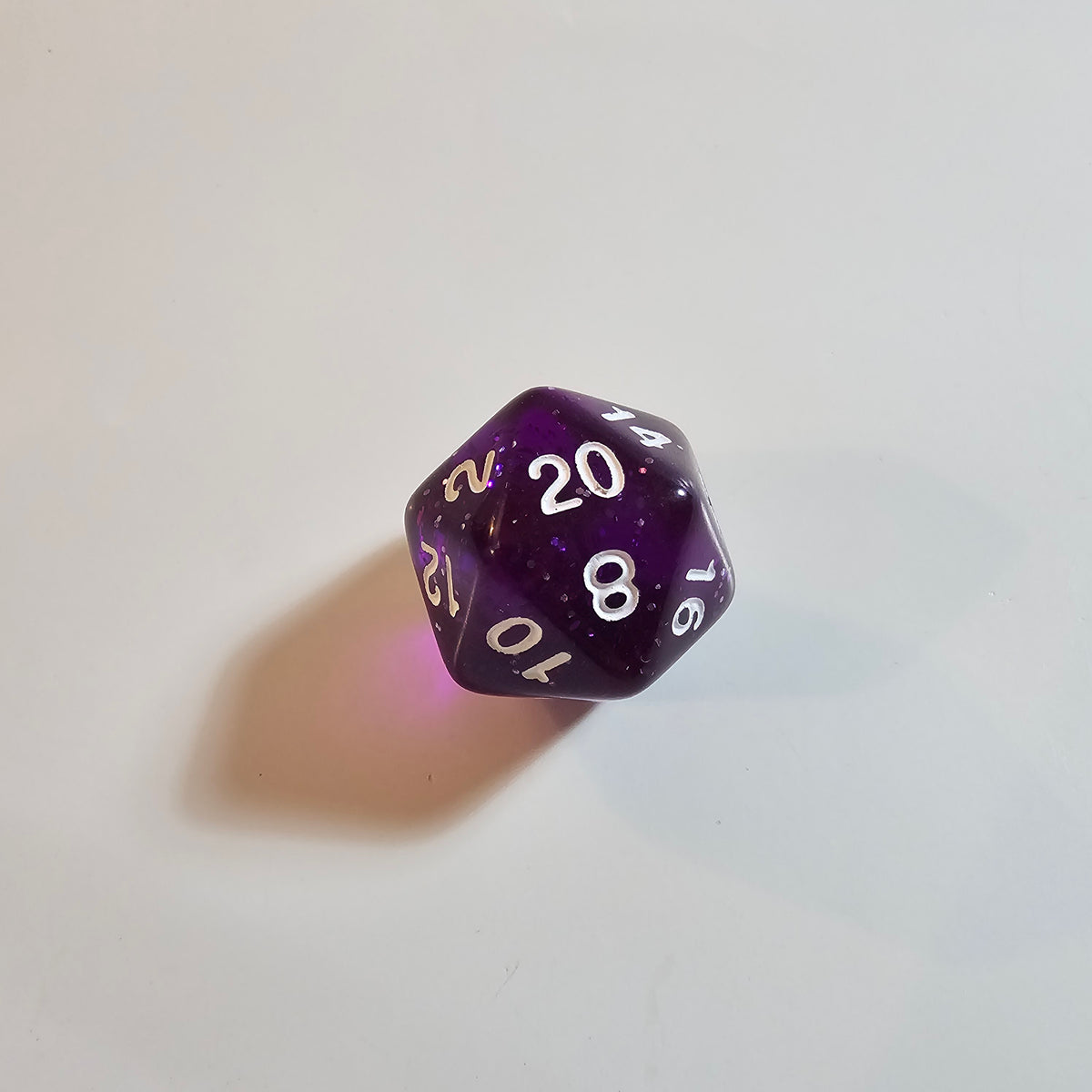 Cherry Bombshell Acrylic Dice Set