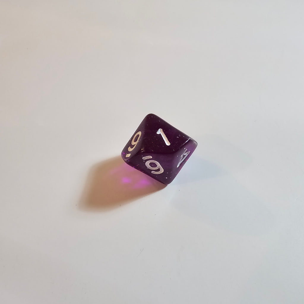 Cherry Bombshell Acrylic Dice Set
