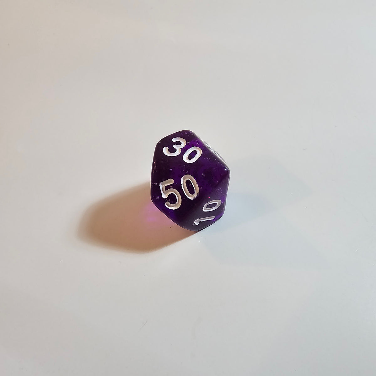 Cherry Bombshell Acrylic Dice Set
