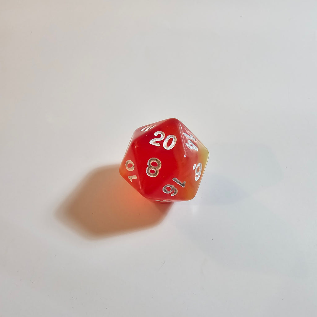 Infernal Bloom Acrylic Dice Set