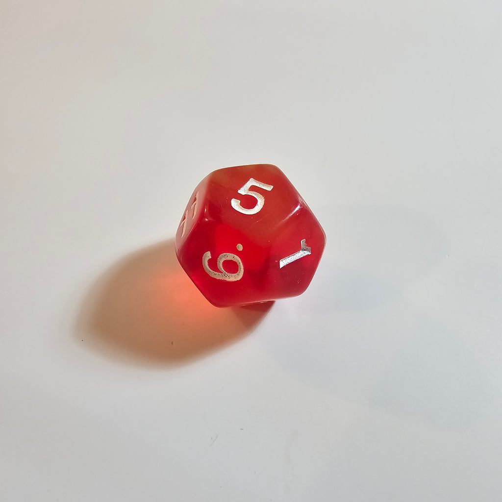 Infernal Bloom Acrylic Dice Set