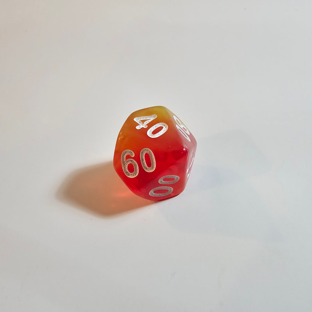 Infernal Bloom Acrylic Dice Set