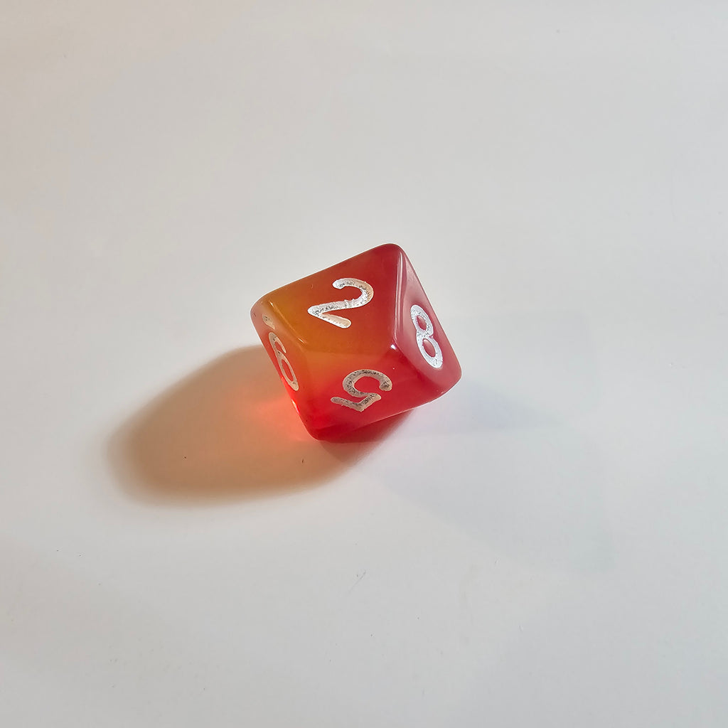 Infernal Bloom Acrylic Dice Set