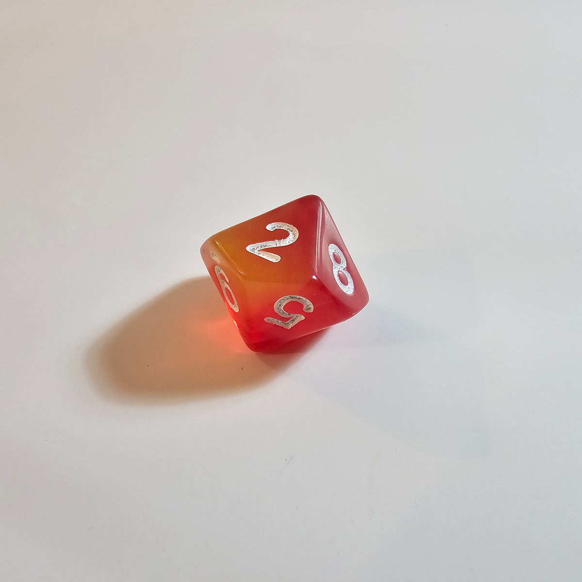 Infernal Bloom Acrylic Dice Set