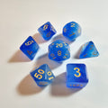 Frozen Veil Acrylic Dice Set