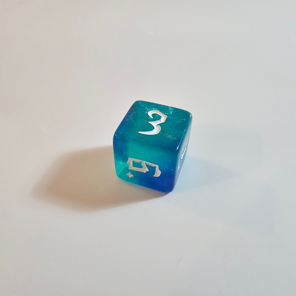 Pirate's Reef Acrylic Dice Set