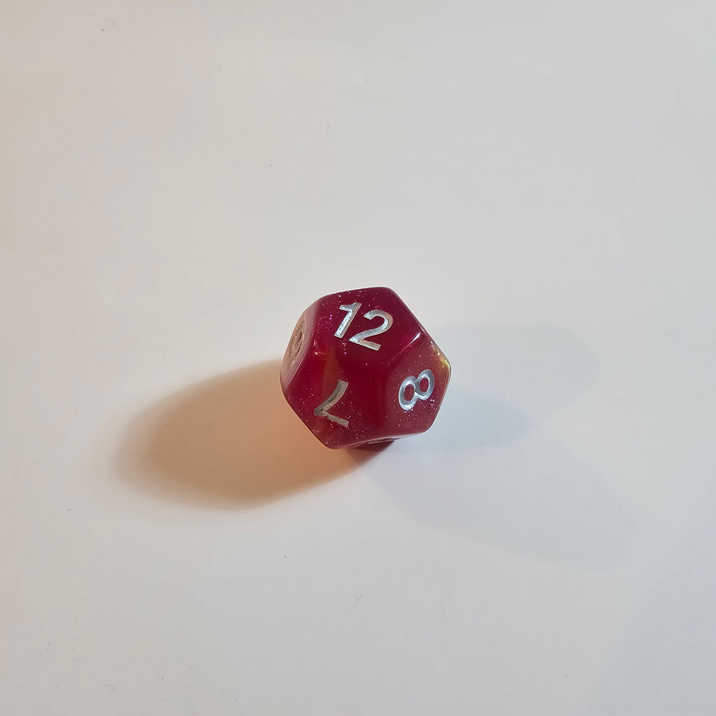 Sunfire Bloom Acrylic Dice Set