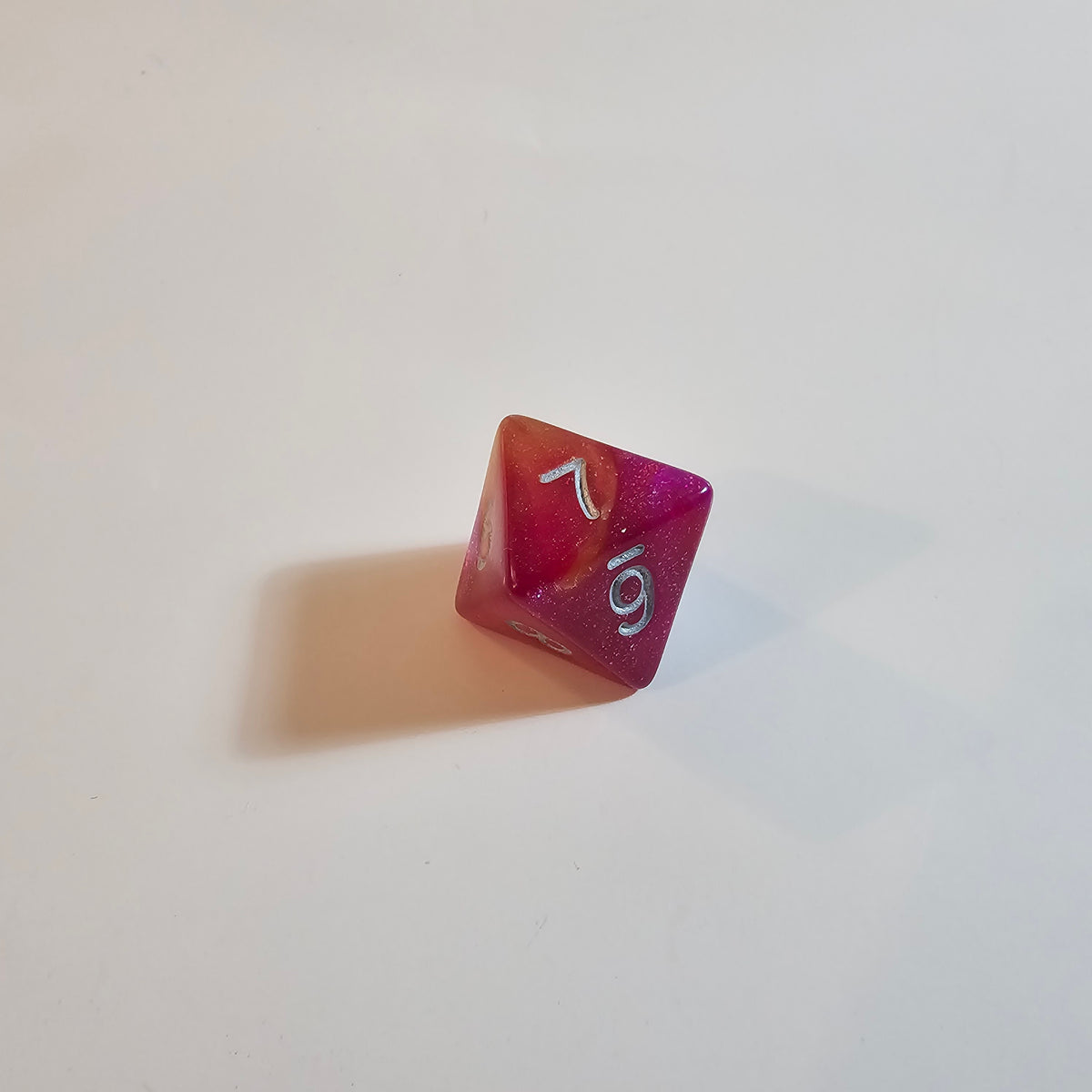 Sunfire Bloom Acrylic Dice Set