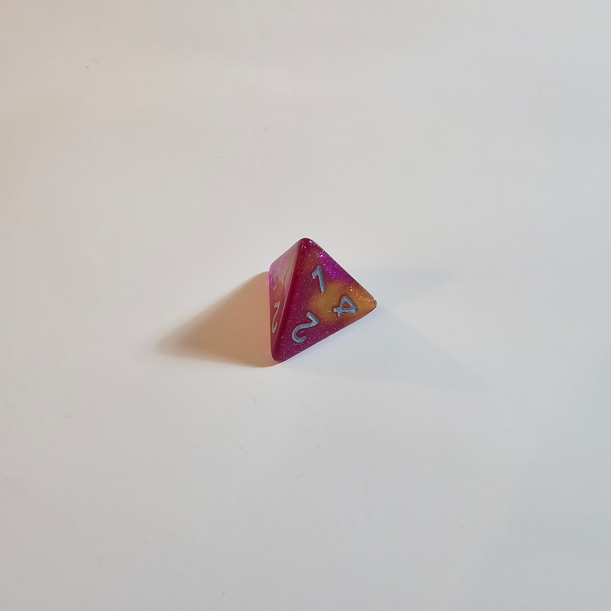 Sunfire Bloom Acrylic Dice Set
