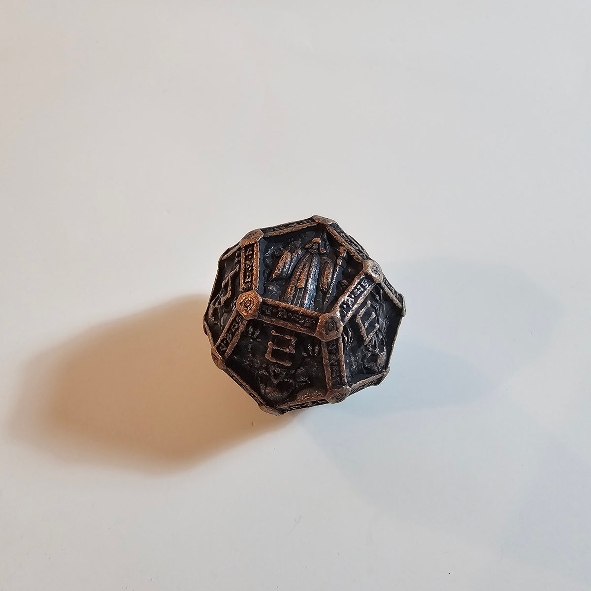 Relic Of The Dead Solid Metal Dice Set
