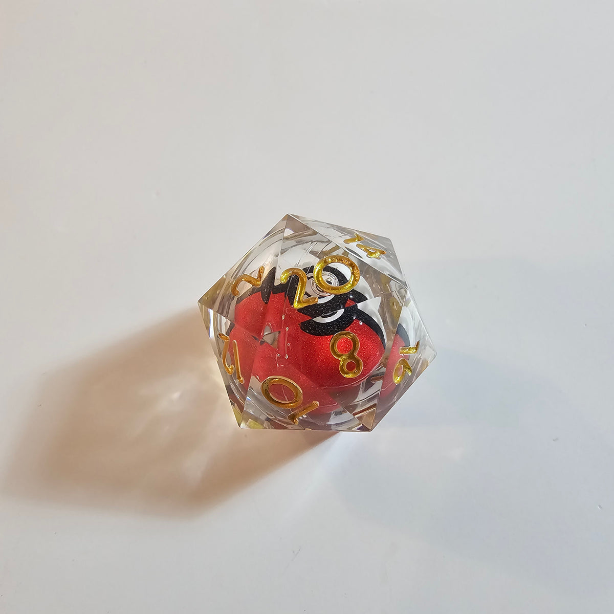 Gotcha Ball Liquid Core Resin Dice Set