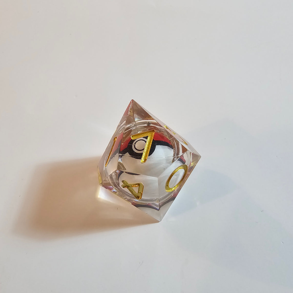 Gotcha Ball Liquid Core Resin Dice Set