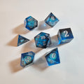 Ocean’s Secret Liquid Core Resin Dice Set