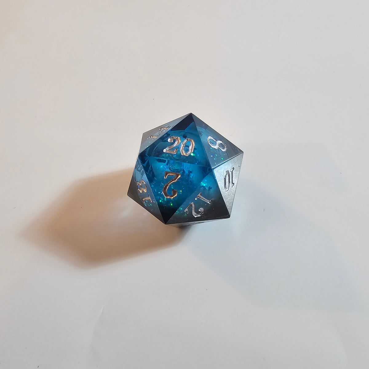 Ocean’s Secret Liquid Core Resin Dice Set