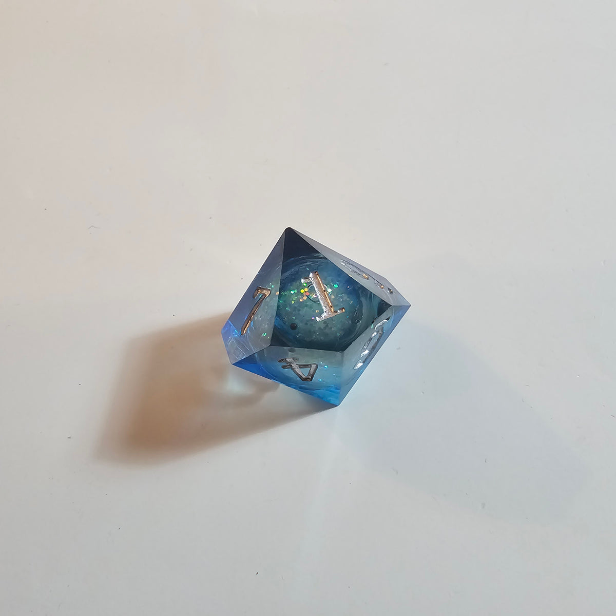 Ocean’s Secret Liquid Core Resin Dice Set