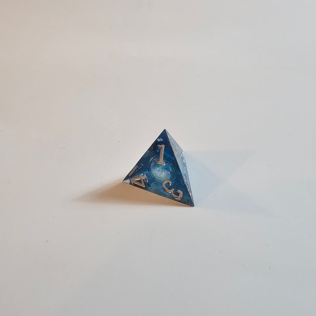 Ocean’s Secret Liquid Core Resin Dice Set