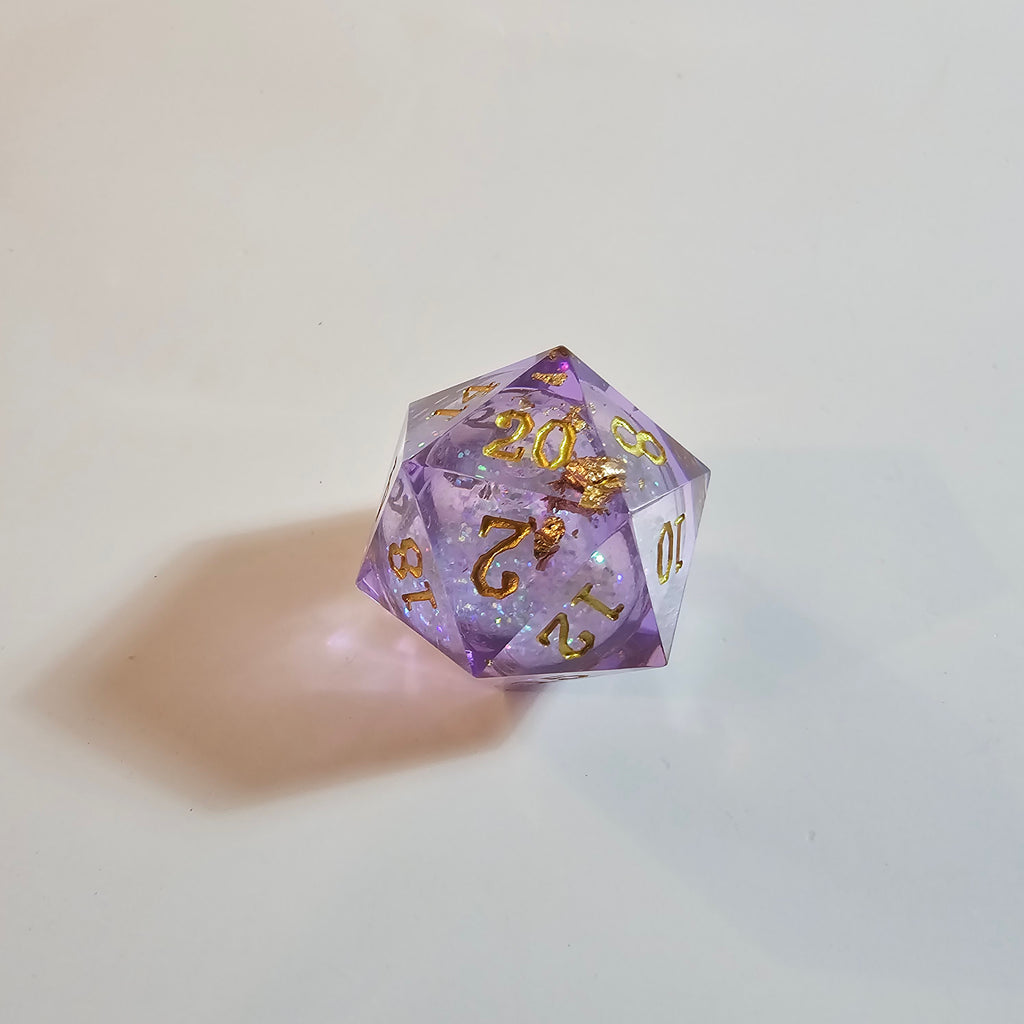 Astral Drift Liquid Core Resin Dice Set