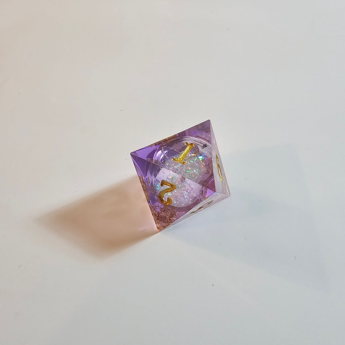 Astral Drift Liquid Core Resin Dice Set