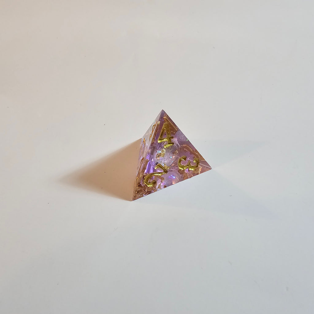 Astral Drift Liquid Core Resin Dice Set