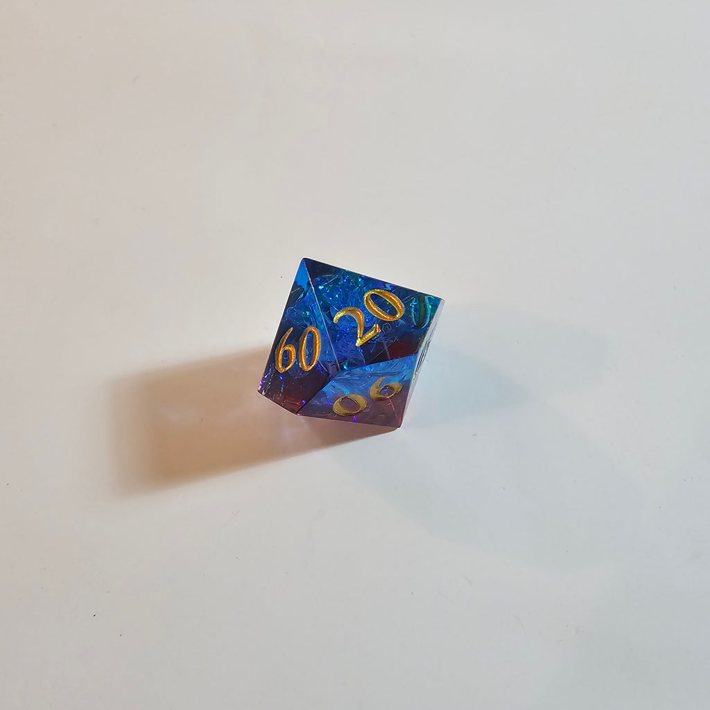 Novashard Sharp Edge Resin Dice Set