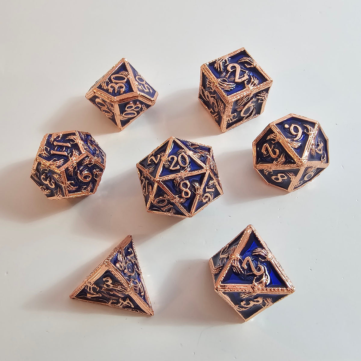 Vaultkeepers Grasp Solid Metal Dice Set