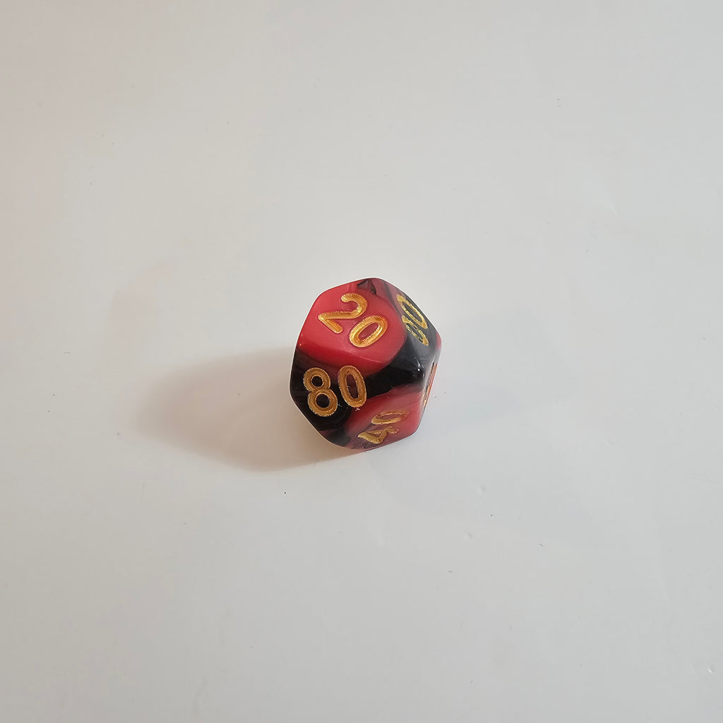 Wildfire Acrylic Dice Set