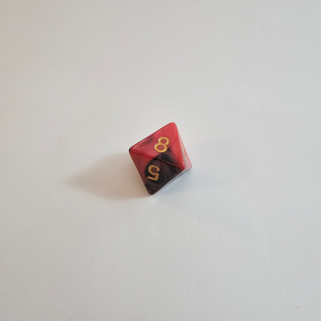 Wildfire Acrylic Dice Set