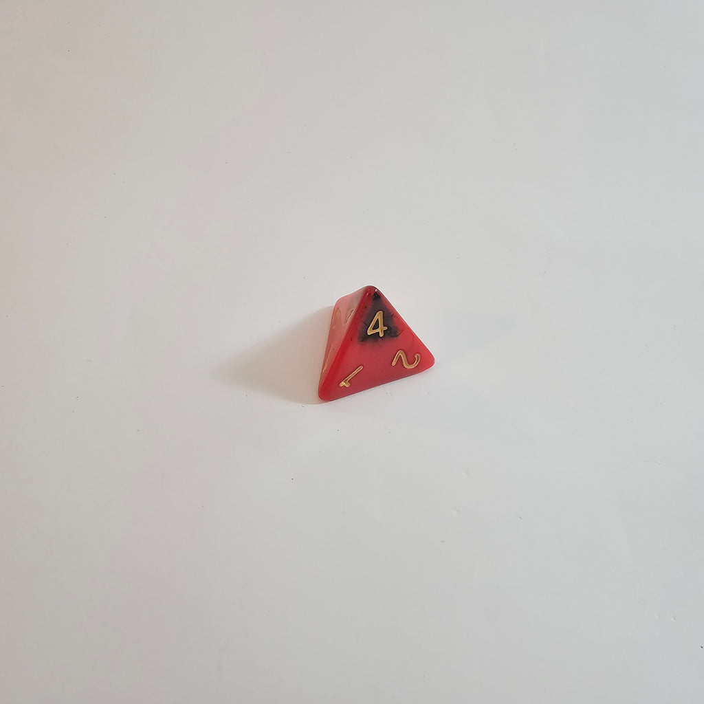 Wildfire Acrylic Dice Set