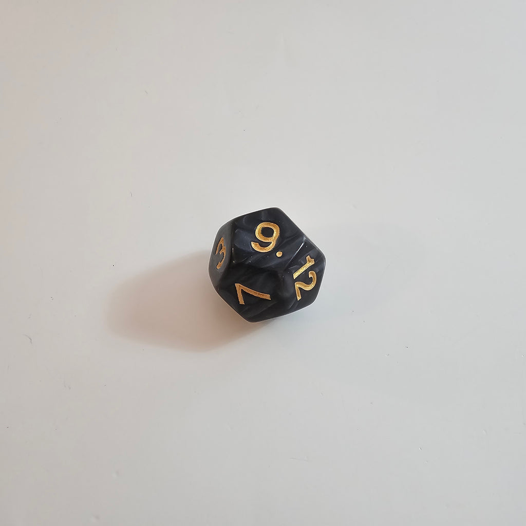 Nightstone Acrylic Dice Set