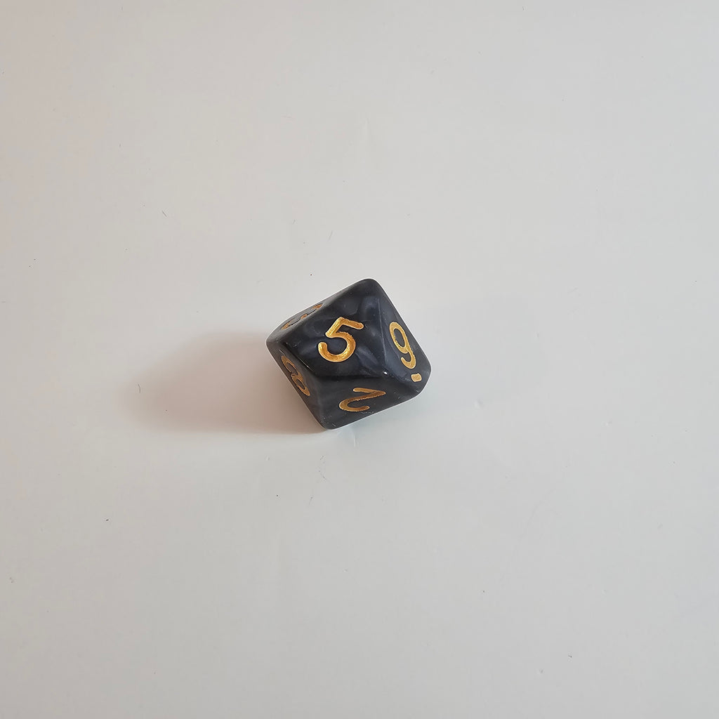 Nightstone Acrylic Dice Set
