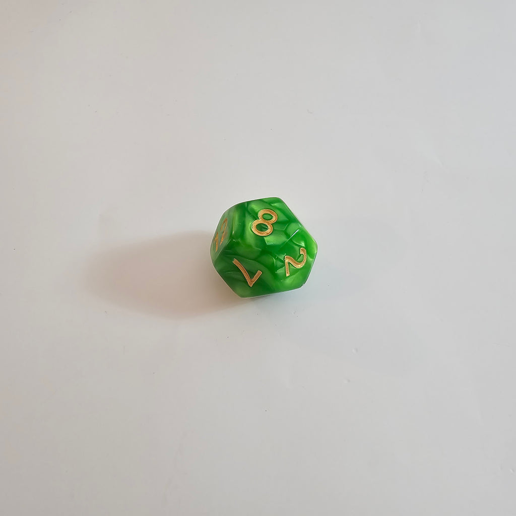 Glimmervine Acrylic Dice Set
