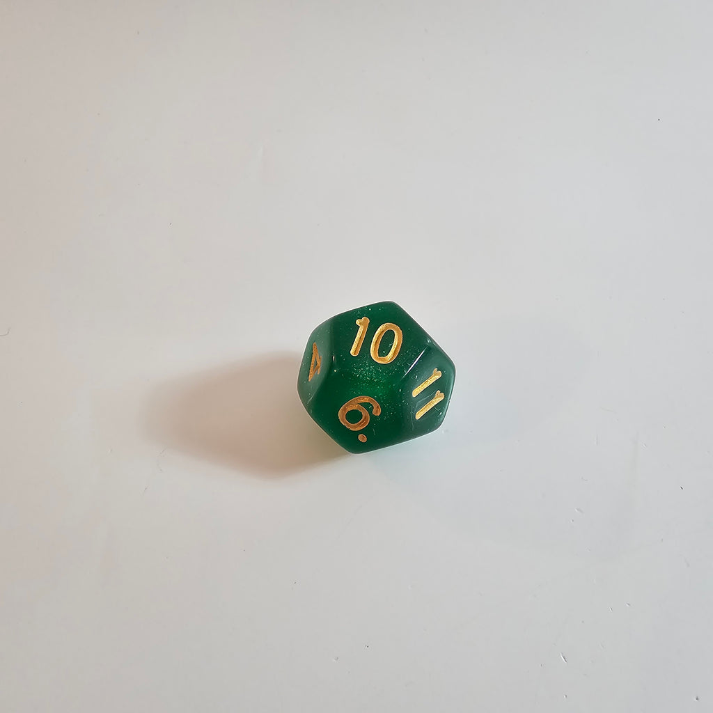 Magical Forest Acrylic Dice Set
