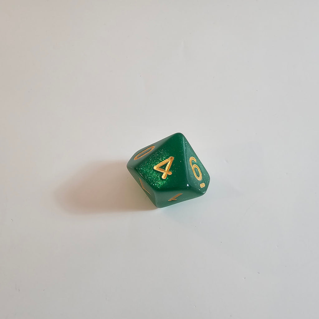 Magical Forest Acrylic Dice Set
