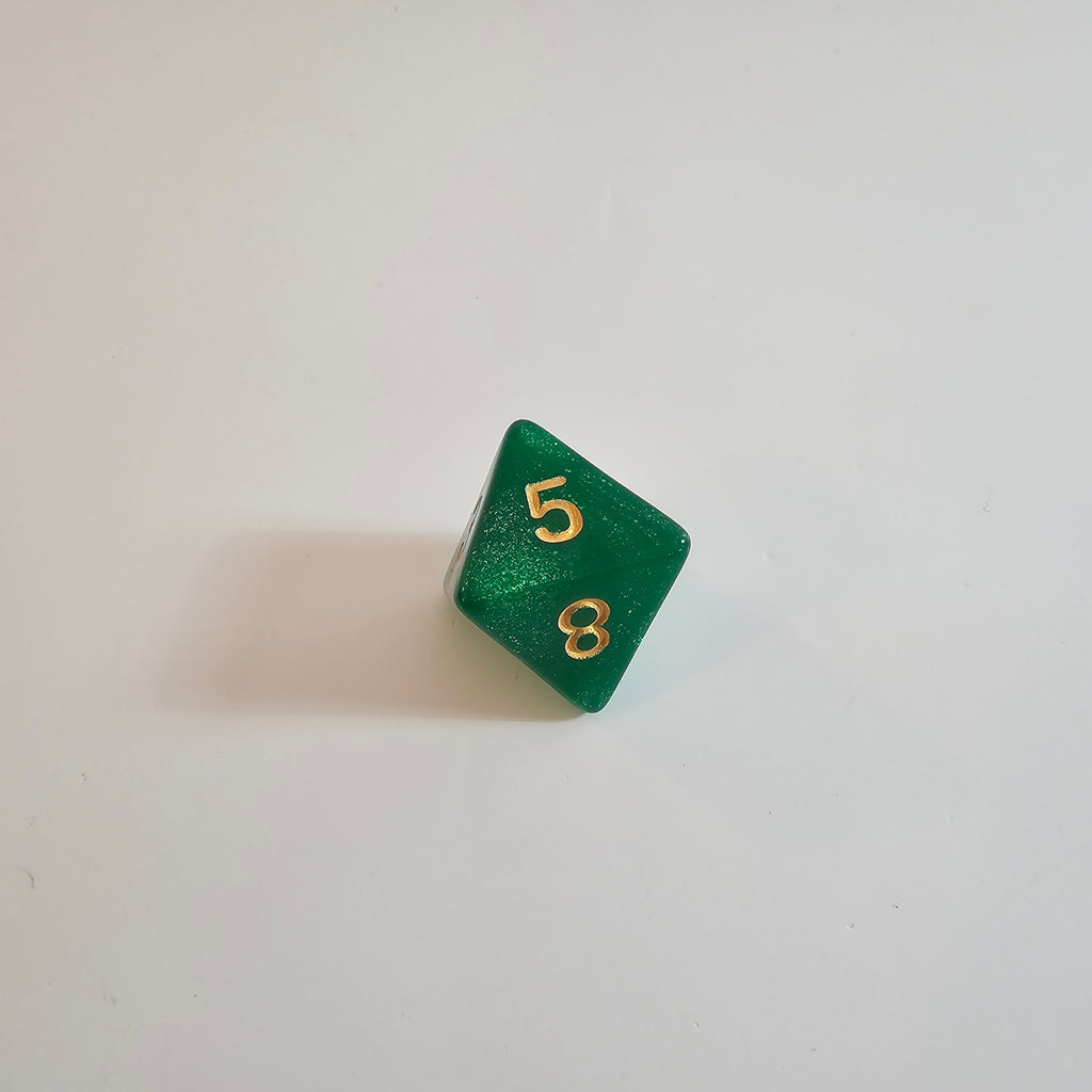 Magical Forest Acrylic Dice Set