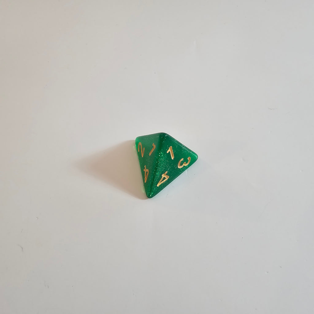 Magical Forest Acrylic Dice Set