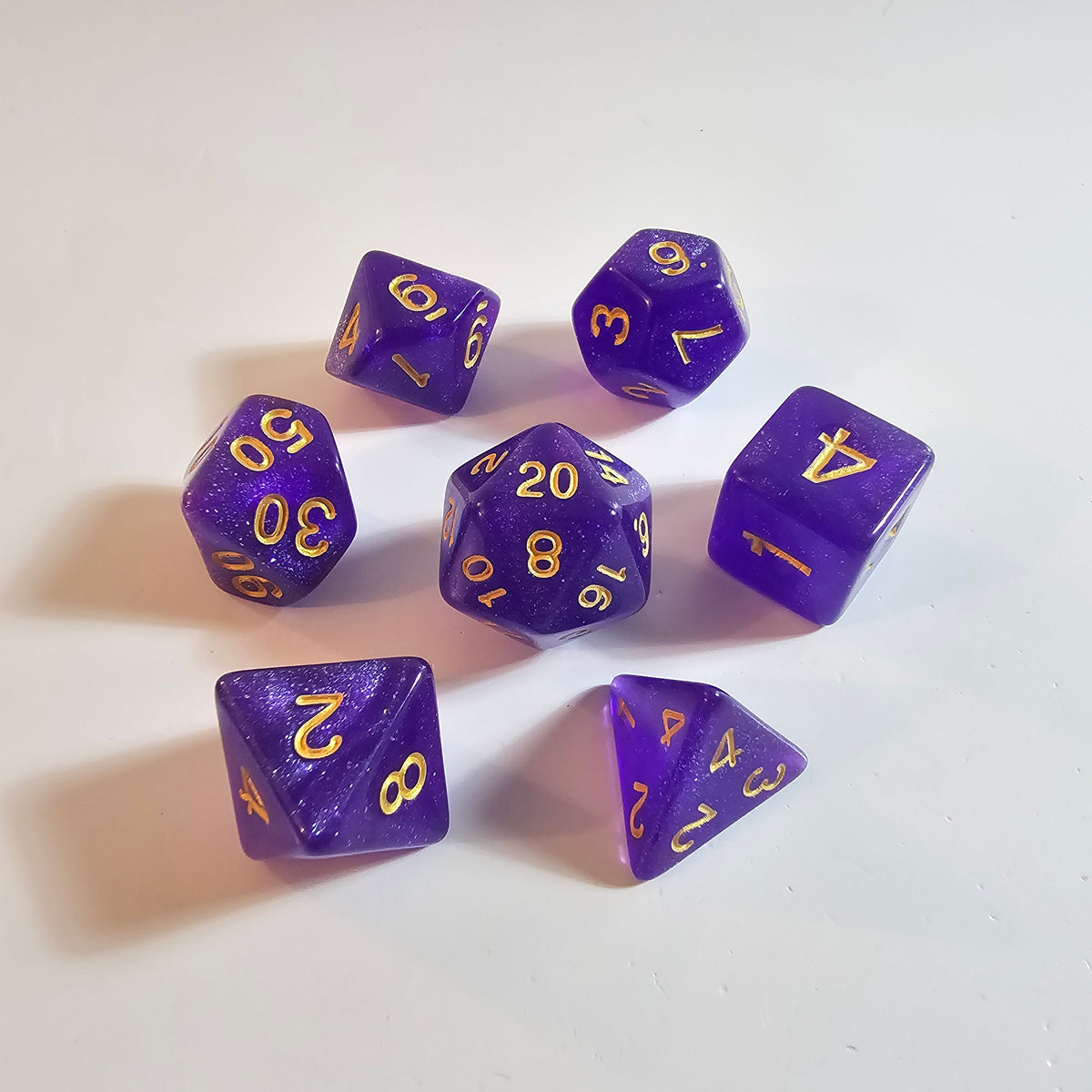Nightshade Crown Acrylic Dice Set