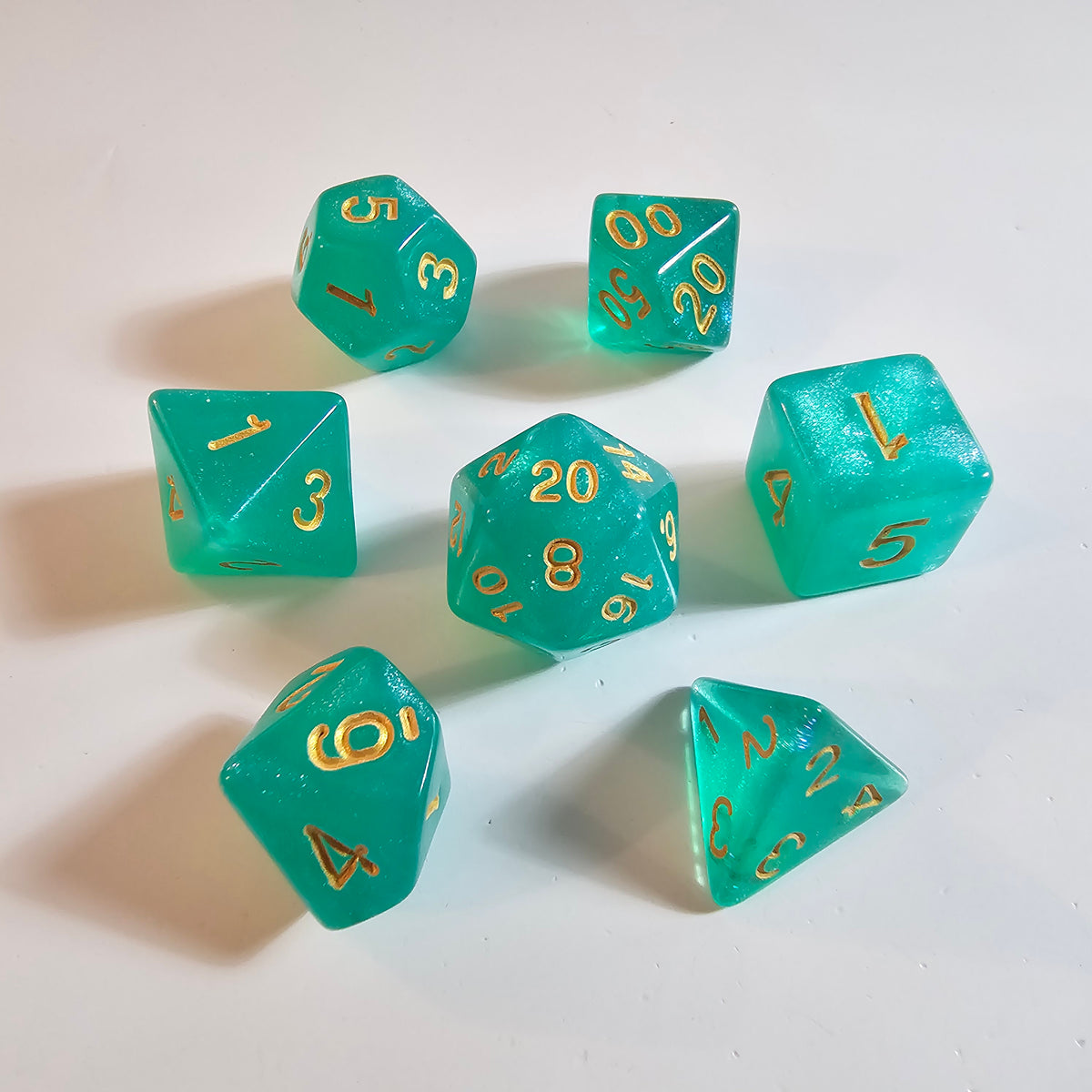Glitter Acrylic Dice