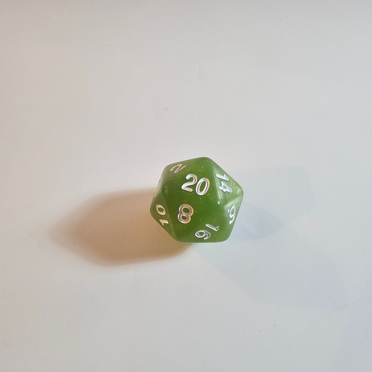 Glittermoss Acrylic Dice Set