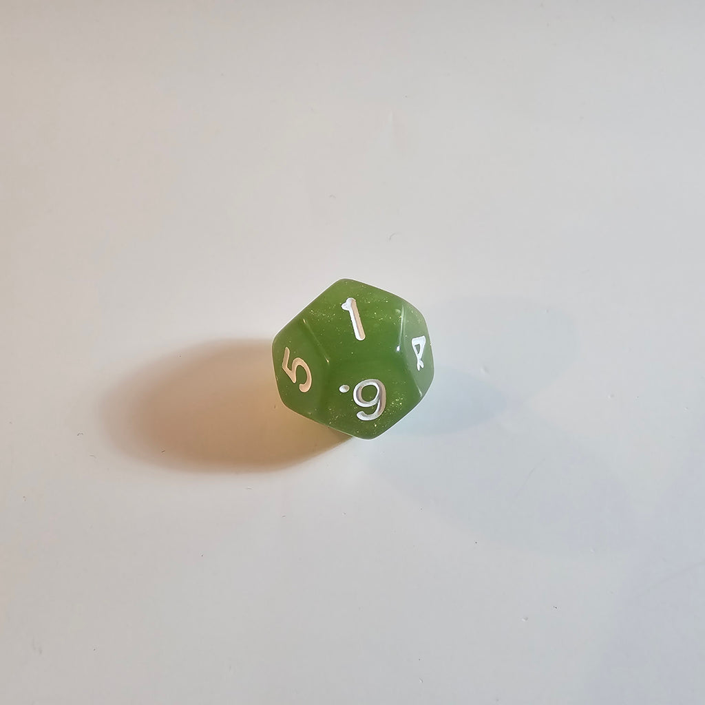 Glittermoss Acrylic Dice Set